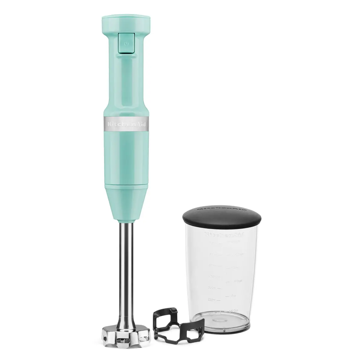 KitchenAid Variable Speed Corded Hand Blender KHBV53 Ice Blue | 180W Power for Smoothies & Soups - view 2