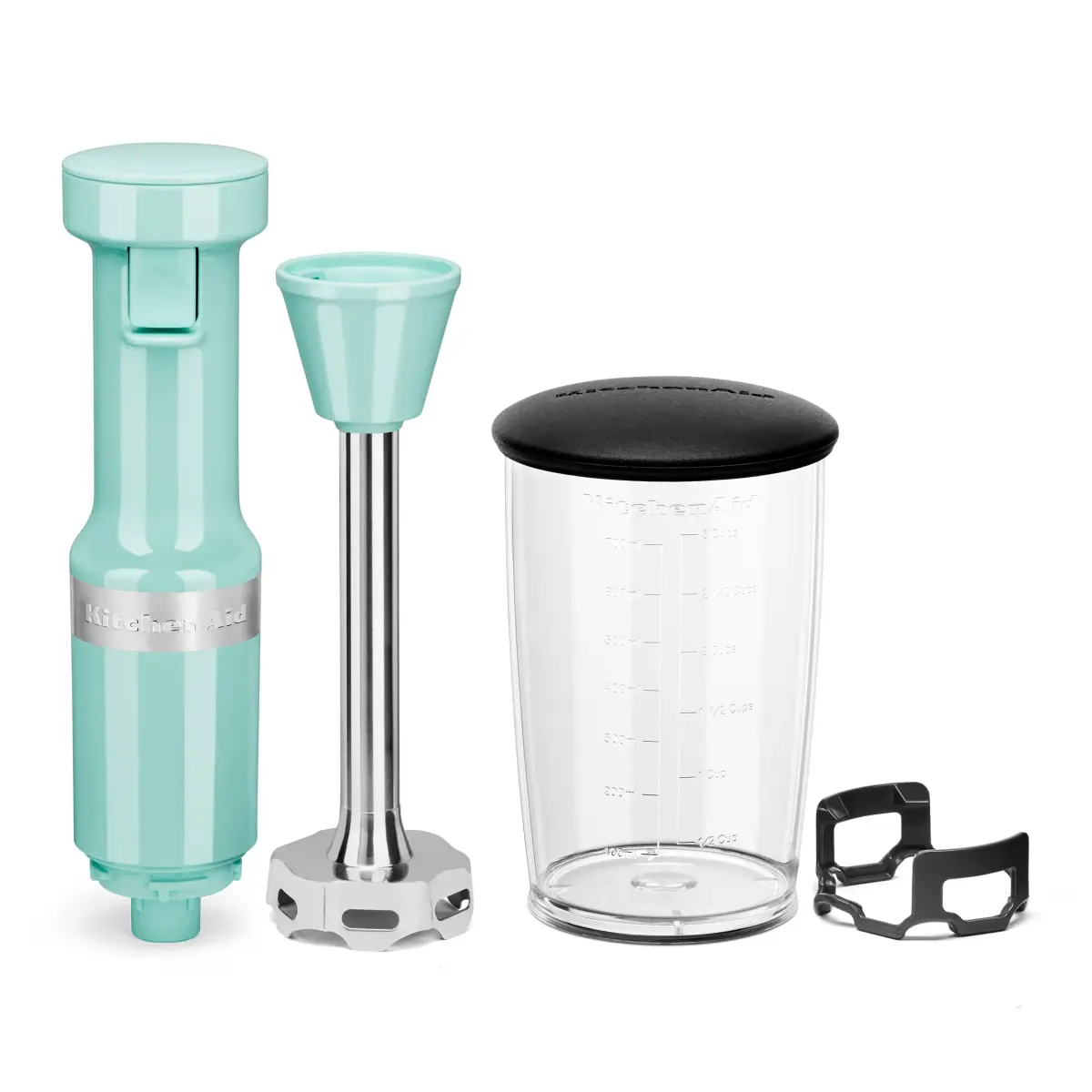 KitchenAid Variable Speed Corded Hand Blender KHBV53 Ice Blue | 180W Power for Smoothies & Soups - view 3