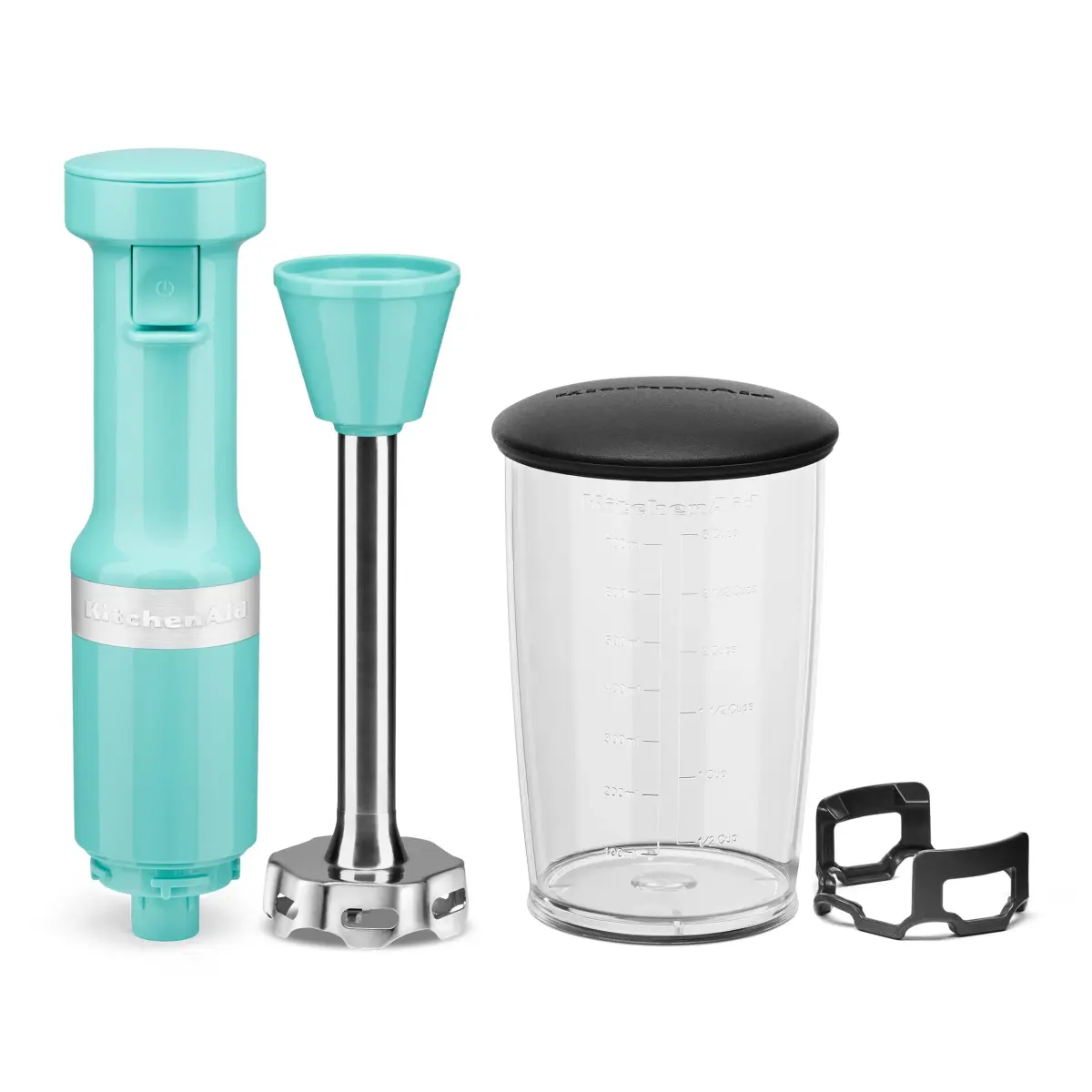 KitchenAid Variable Speed Corded Hand Blender KHBV53 Aqua Sky 1L (33.8 oz) | Blends Smoothies, Soups, Sauces - view 3