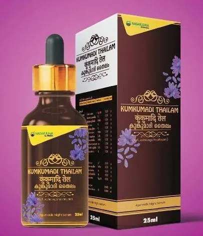 Ayupra Wellness Nagarjuna Kumkumadi Thailam 25 ml | Herbal Skin Care Oil for Radiant Skin - view 2