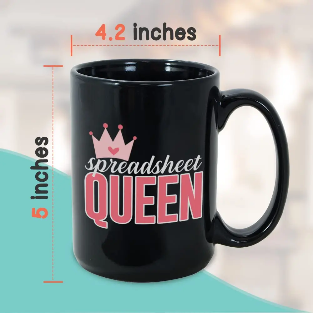 Bubble Hugs Accountant Coffee Mug 15 oz | Funny Data Auditor Office Gift - view 4