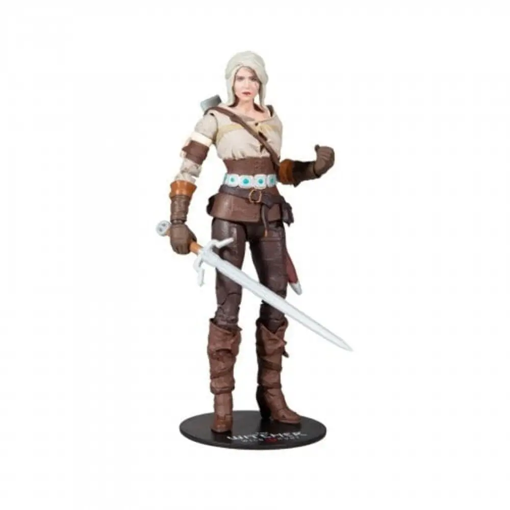 McFarlane Toys Witcher Gaming 7" Ciri Action Figure | Detailed, Fully Articulated, Wave 2 - main product image