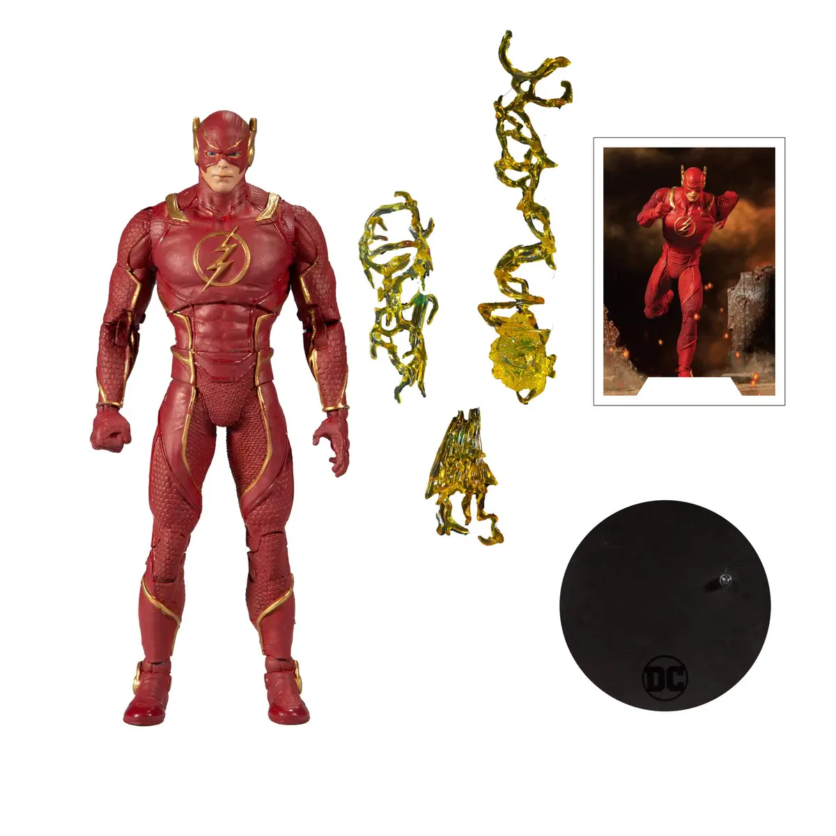 McFarlane Toys DC Multiverse The Flash: Injustice 2 7" Action Figure | Ultra Articulated Superhero Toy - view 7