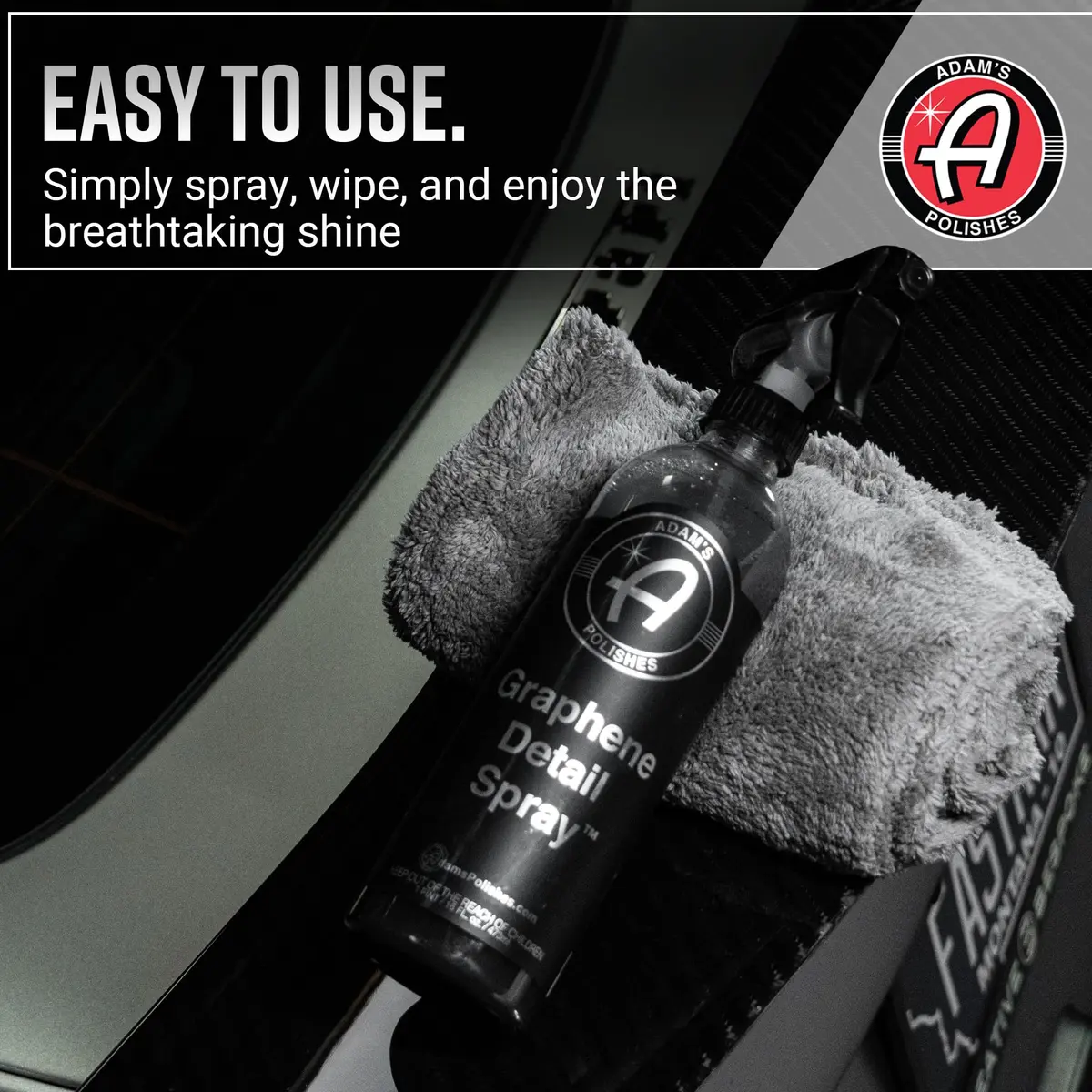 Adam's Polishes Graphene Detail Spray 16 fl oz | Waterless Car Coating & Protection - view 6
