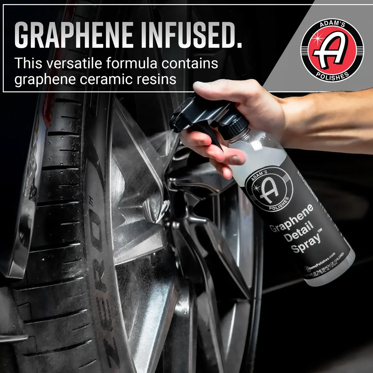 Adam's Polishes Graphene Detail Spray 16 fl oz | Waterless Car Coating & Protection - view 4