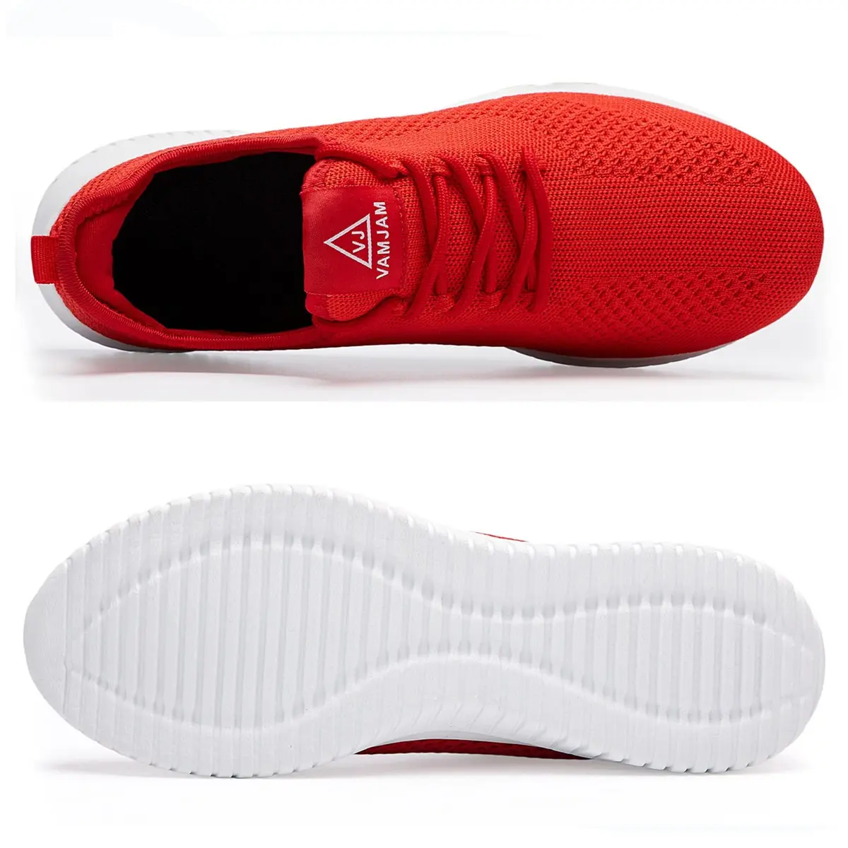 VAMJAM Men's Running Shoes Size 8 | Ultra Lightweight Breathable Mesh Sneakers - view 3