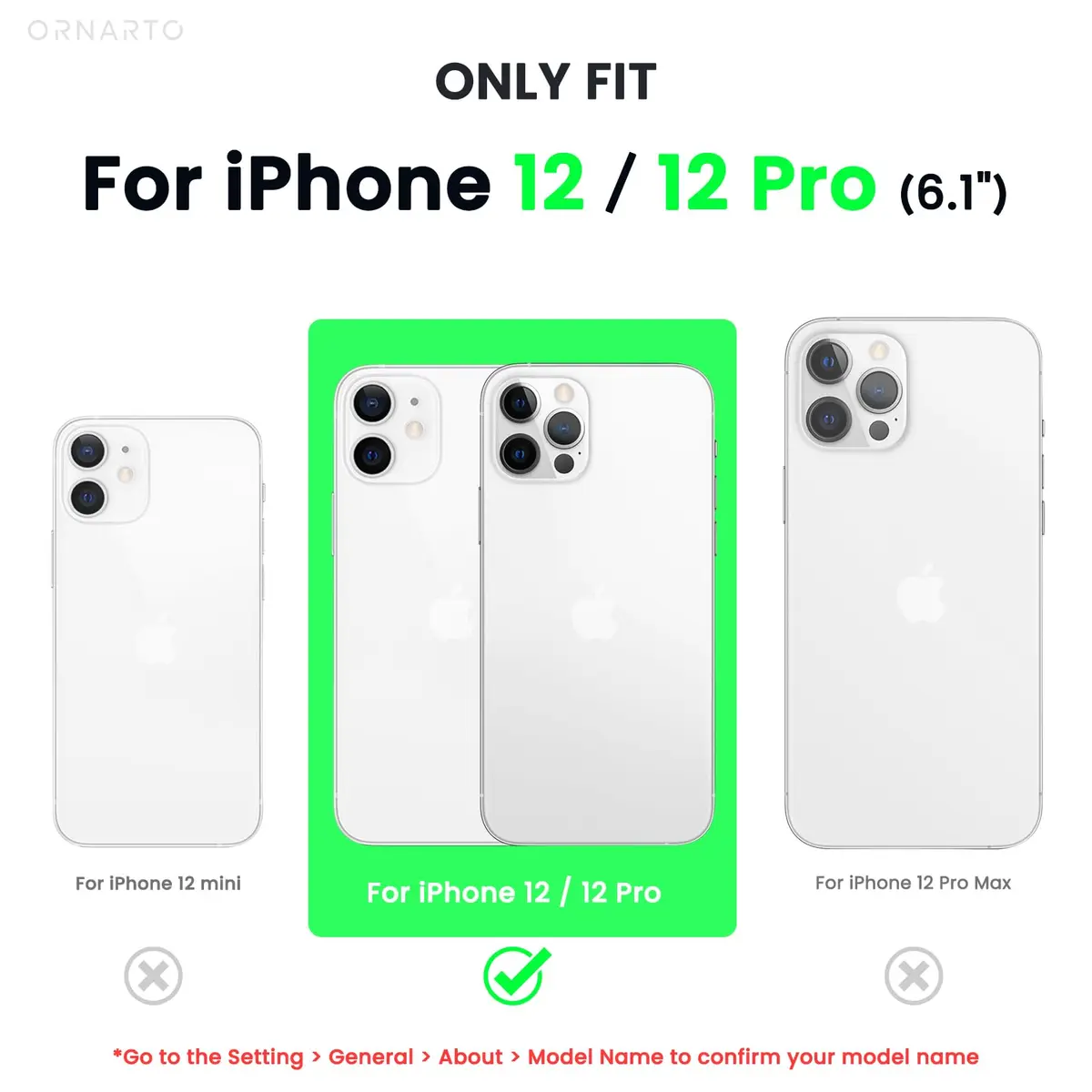 ORNARTO for iPhone 12/12 Pro Case, Slim Liquid Silicone, Pink | Snug Fit & Easy to Clean - view 2