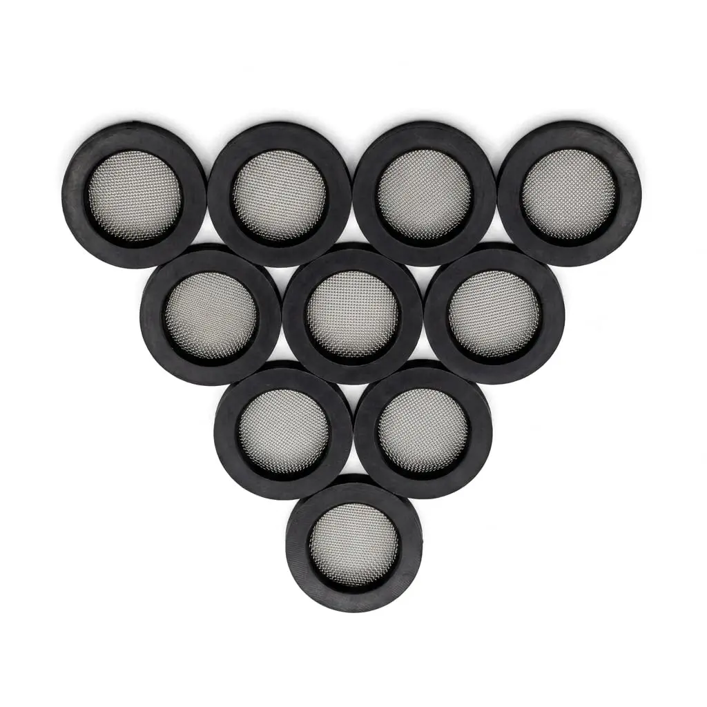 Olivia Tree Black Silicone Washer Filter Gasket 0.75 inch (1.9 cm) | Prevents Leaks & Restricts Flow - main product image