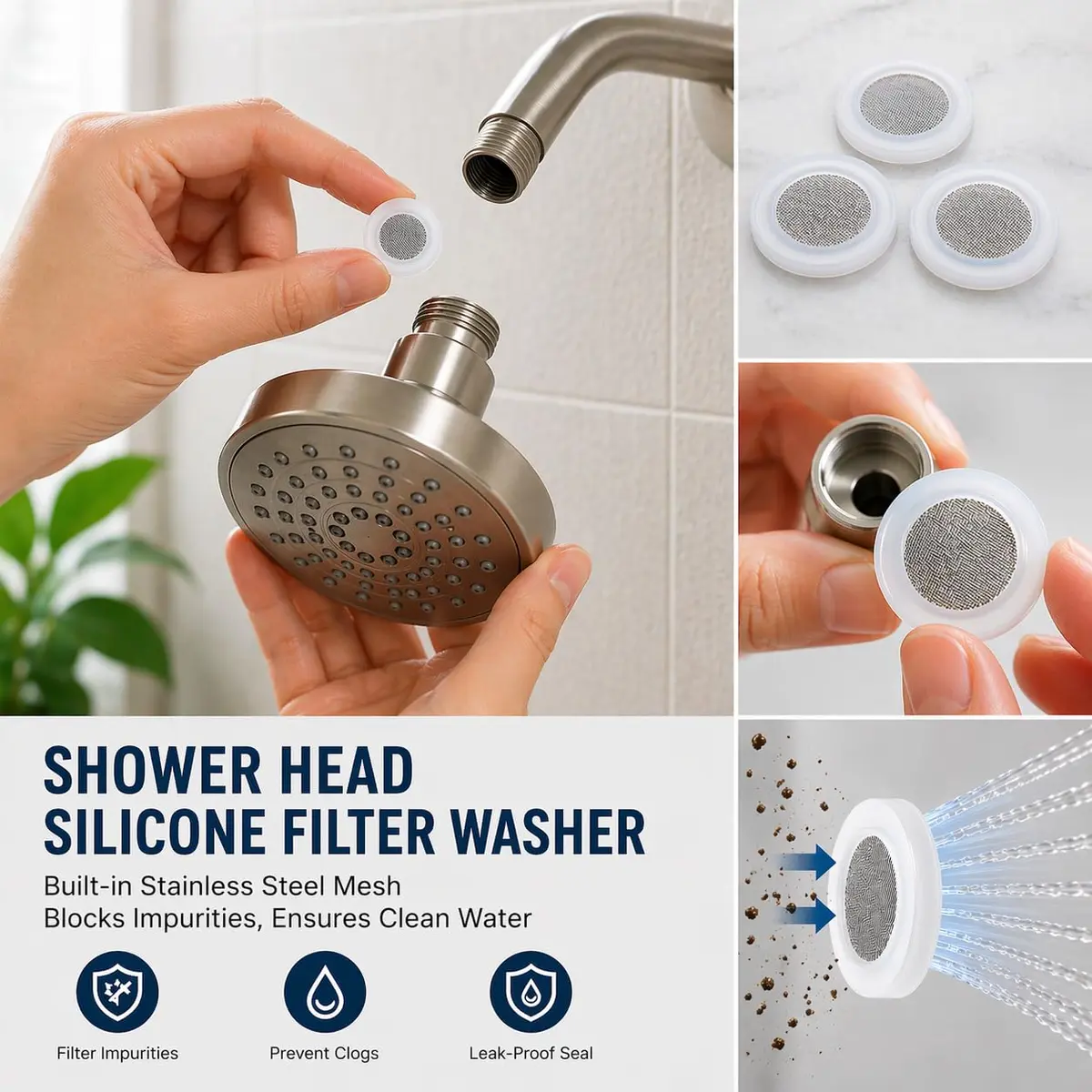 Olivia tree Black Silicone Washer Filter Gasket 20 Pcs (1.9 cm / 0.75 inch) | Prevents Leaks & Saves Water - view 8