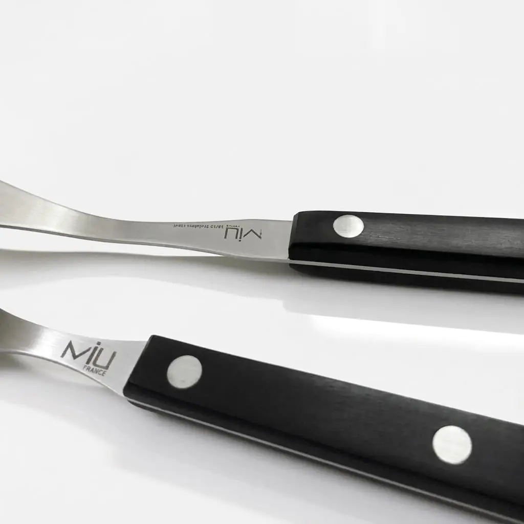 WALLFARM Stainless Steel 3 Prong Granny Fork, 10 Inch | Compact Kitchen Carving & Serving Tool - view 6