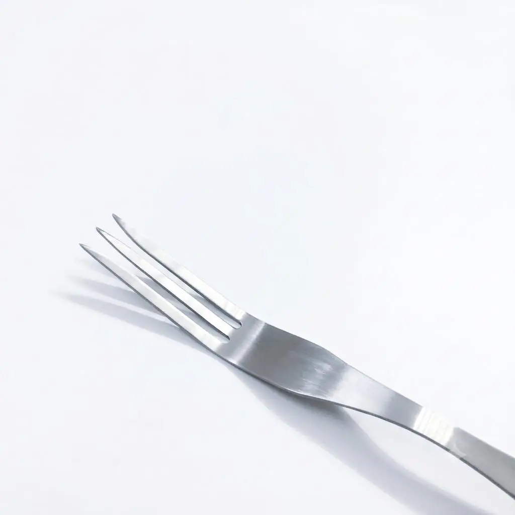 WALLFARM Stainless Steel 3 Prong Granny Fork, 10 Inch | Compact Kitchen Carving & Serving Tool - view 7