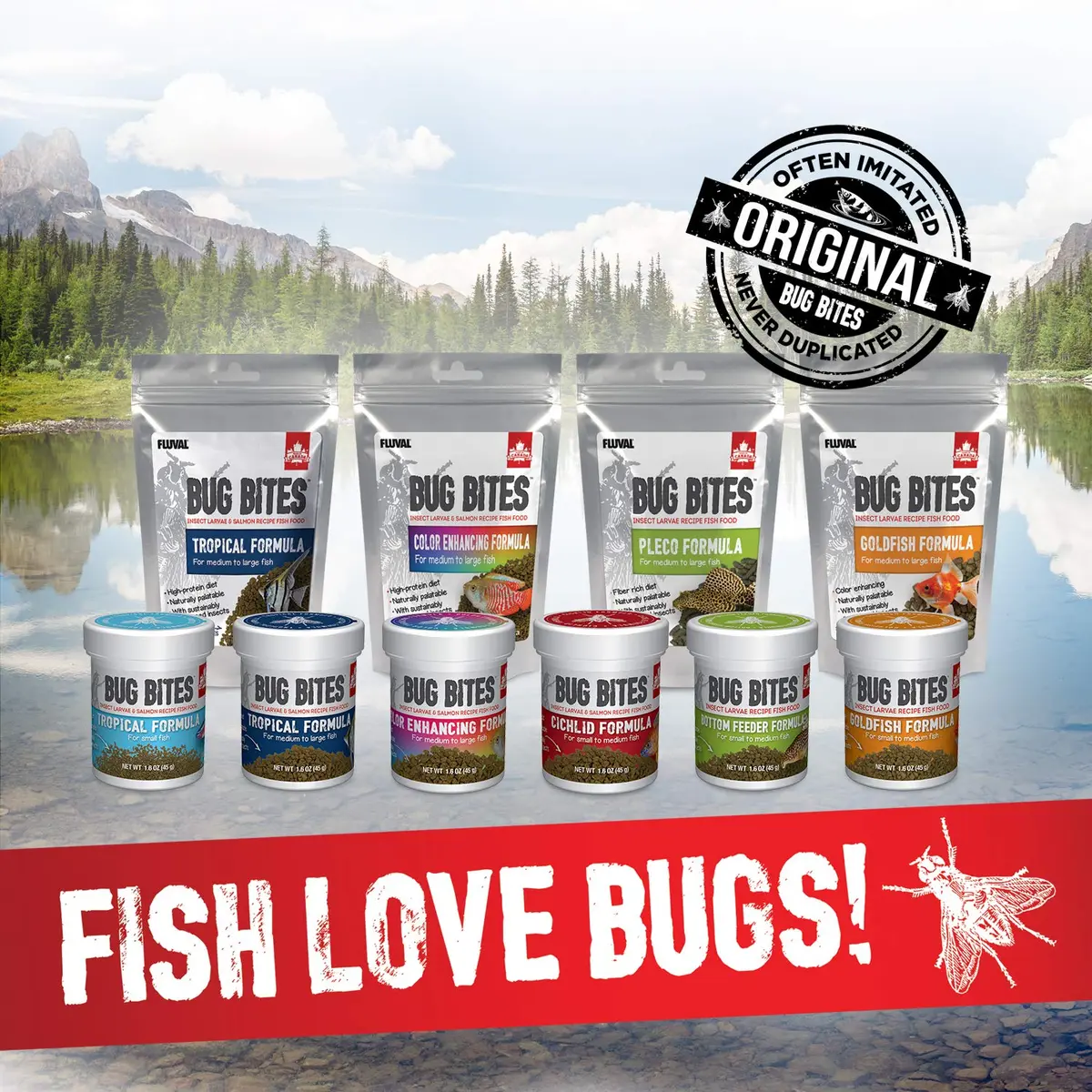 Fluval Bug Bites Color Enhancing Tropical Fish Food 2.27 kg (5 lb) | Insect-Based Granules for All Life Stages - view 7