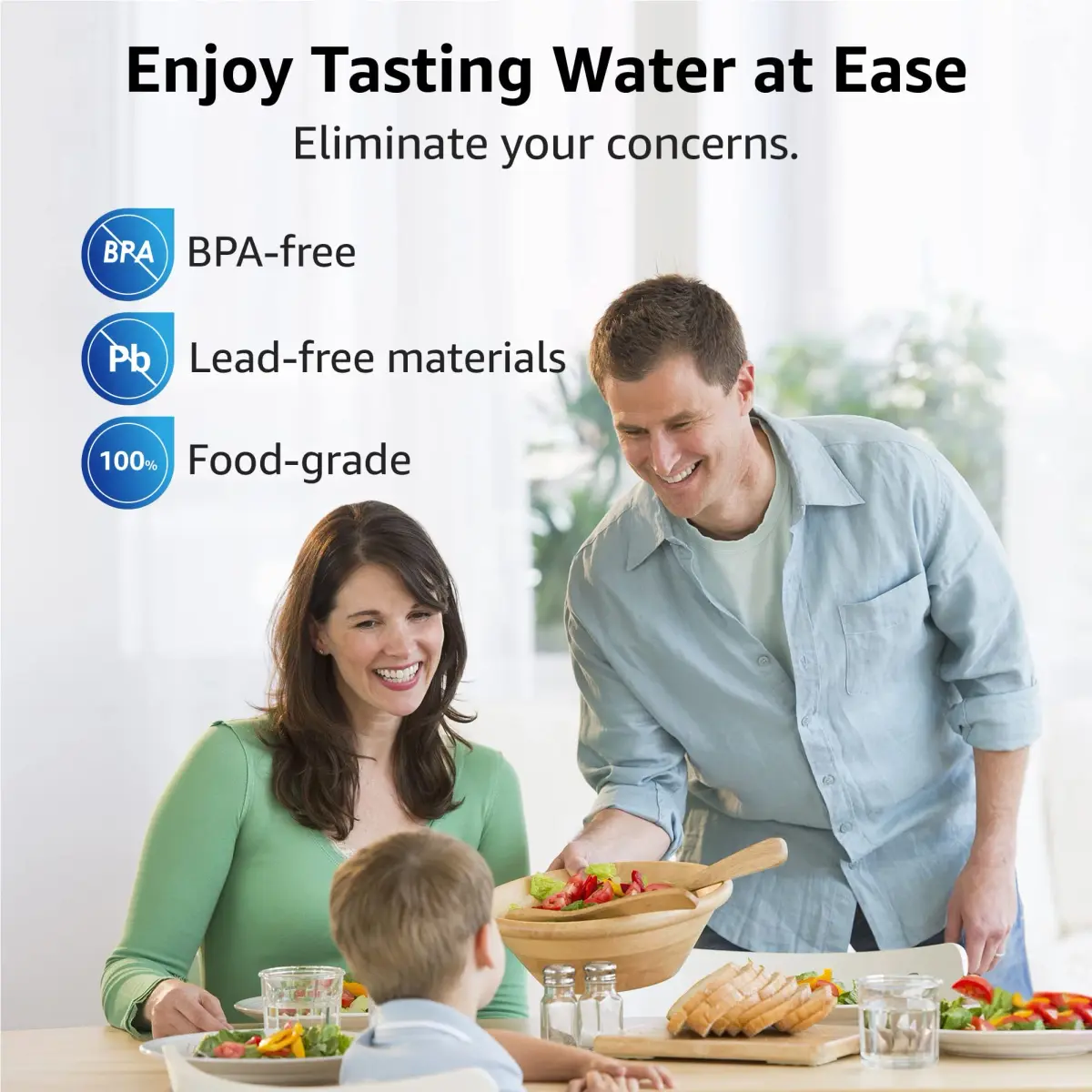 Overbest Pitcher Water Filter Replacement for Brita® Filters, 6 Pack | NSF Certified for Chlorine Reduction - view 9