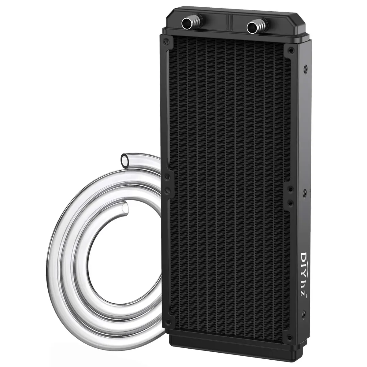 DIYhz Water Cooling Radiator 240mm Aluminum Heat Exchanger | High Performance CPU Liquid Cooler - main product image