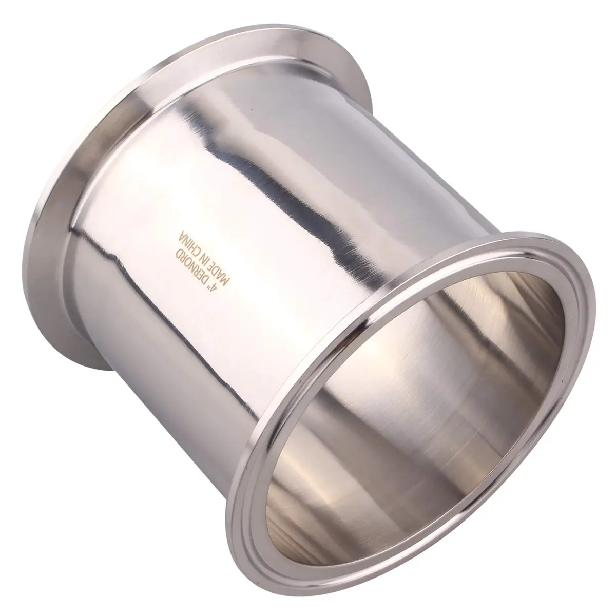 DERNORD Sanitary Spool Tube with 4 Inch Tri Clamp Ends, Stainless Steel 304 Seamless Tubing 102mm (4 Inch) | Industrial Fluid & Gas Transport - view 2