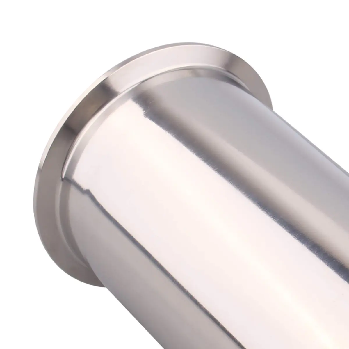 DERNORD Sanitary Spool Tube with Clamp Ends, Stainless Steel 304, 8 Inch | Seamless Round Tubing for Sanitary Use - view 6