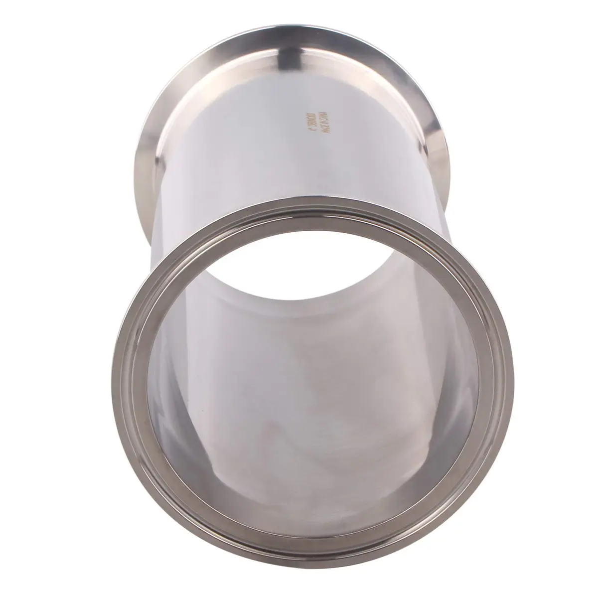 DERNORD Sanitary Spool Tube with Clamp Ends, Stainless Steel 304, 8 Inch | Seamless Round Tubing for Sanitary Use - view 4