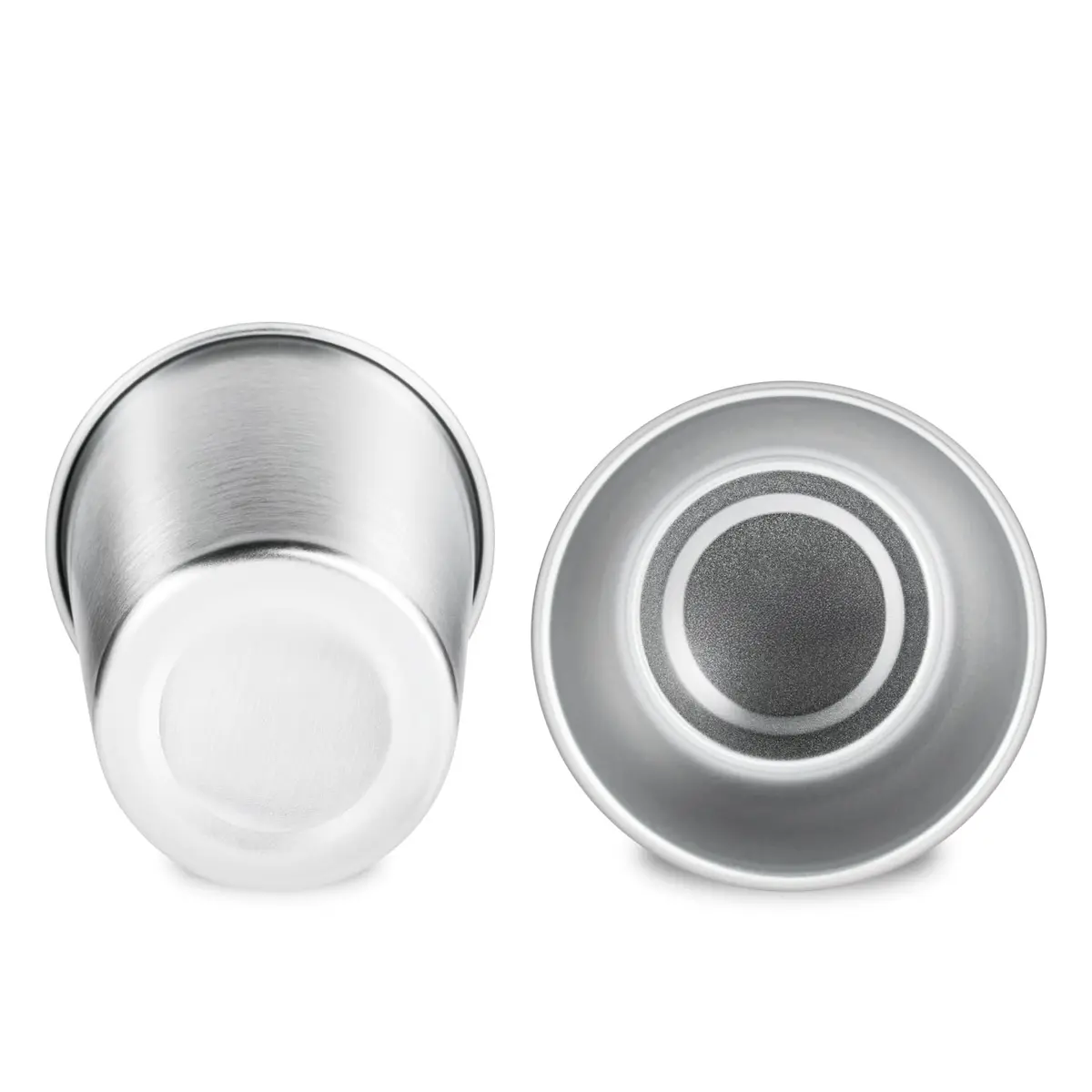 MEWAY Stainless Steel Cups 16oz | Stackable Durable Metal Cups for Travel & Camping - view 3
