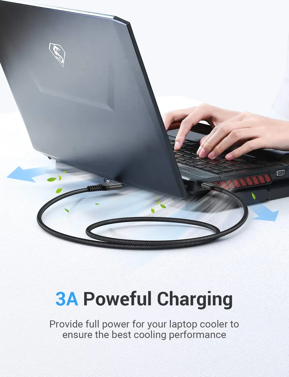 AINOPE USB to USB Cable 3.3FT | Double End Type A Cord for Data Transfer, Never Rupture, Compatible with External Hard Drives & Devices - view 6