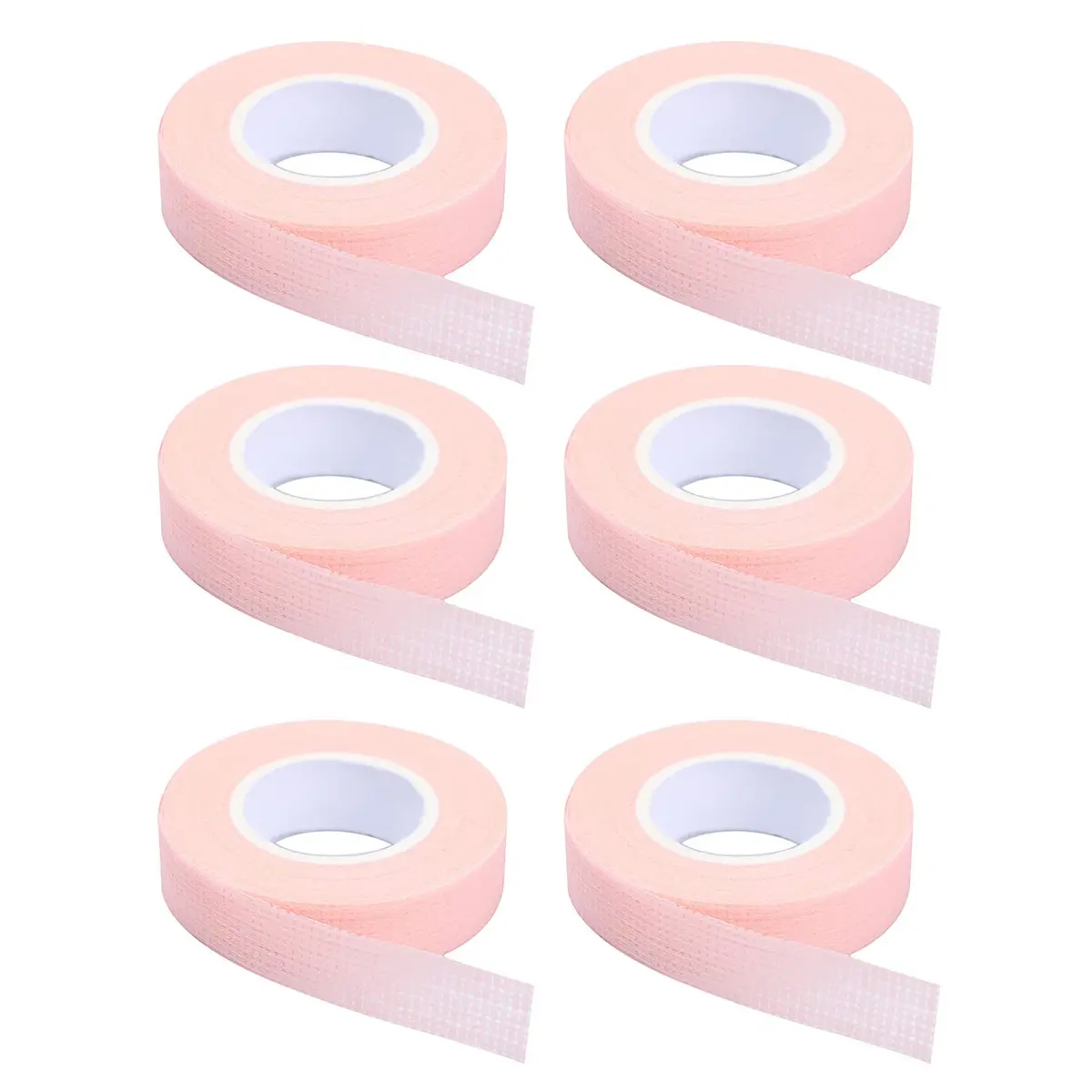 JASSINS Pink Adhesive Tape 9m | Breathable & Skin-Friendly Eyelash Extension Tape - main product image
