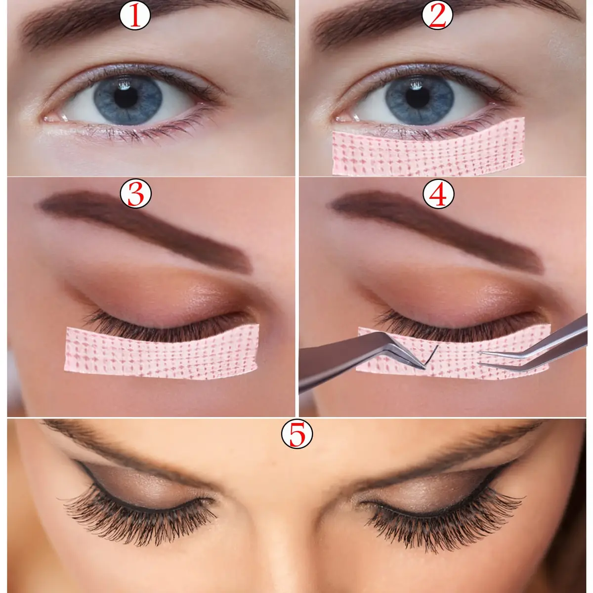 JASSINS Pink Adhesive Tape 9m | Breathable & Skin-Friendly Eyelash Extension Tape - view 6