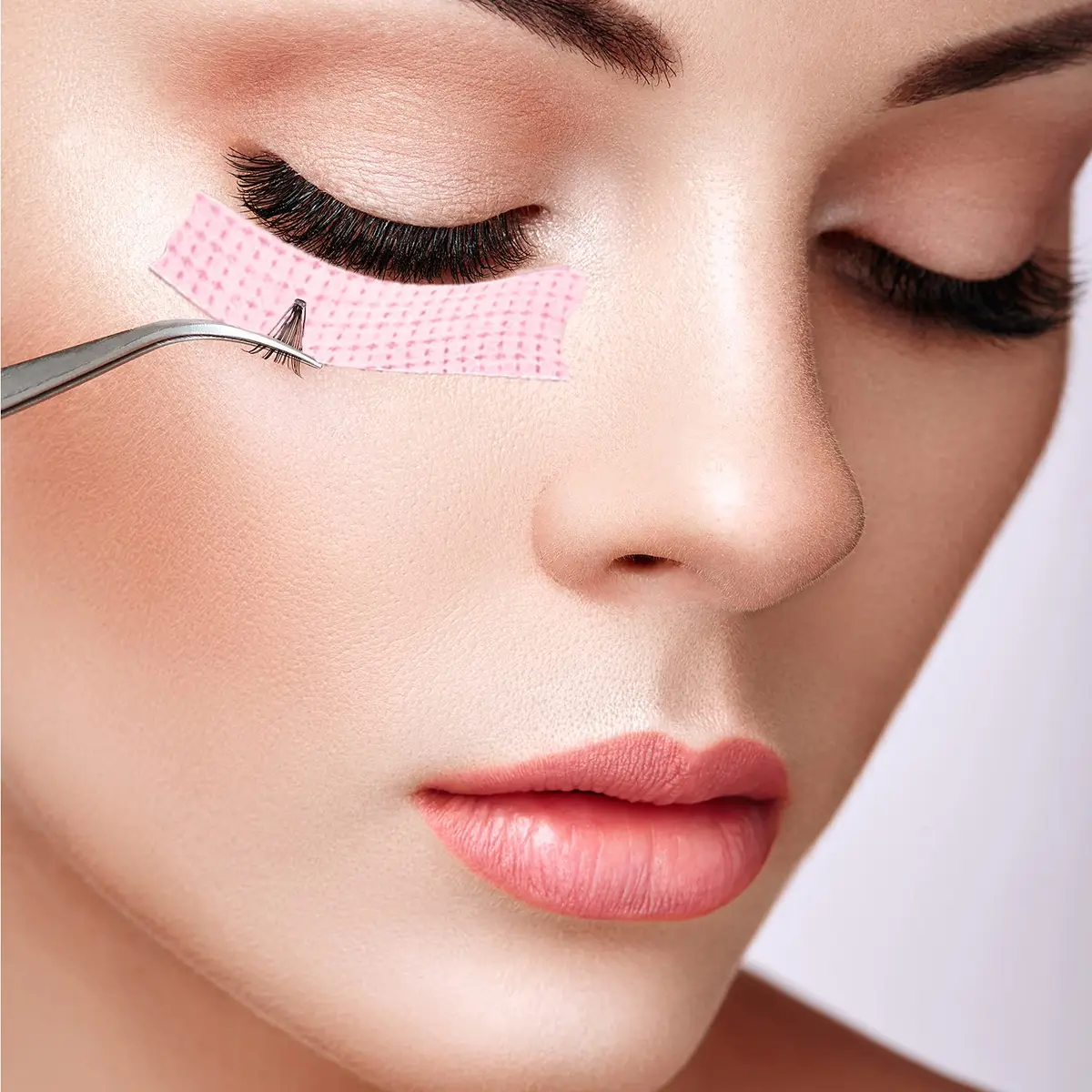 JASSINS Pink Adhesive Tape 9m | Breathable & Skin-Friendly Eyelash Extension Tape - view 4