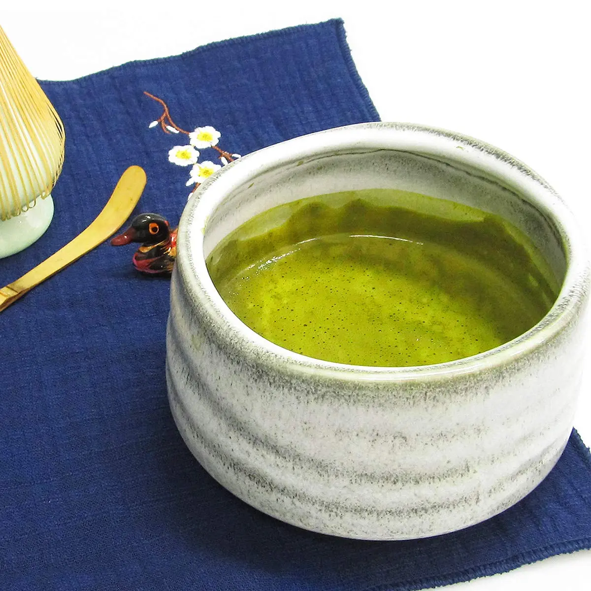 Artcome Matcha Tea Set, 7 Pcs | Traditional Japanese Ceremony Kit with Bamboo & Ceramic Tools - view 5