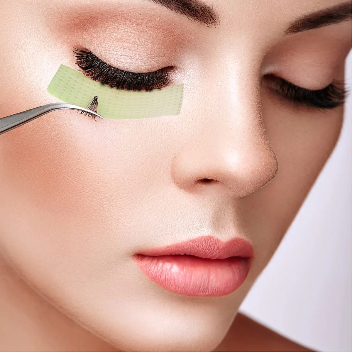JASSINS Green Adhesive Tape 6 Rolls | Breathable & Skin-Friendly for Eyelash Extensions - view 4