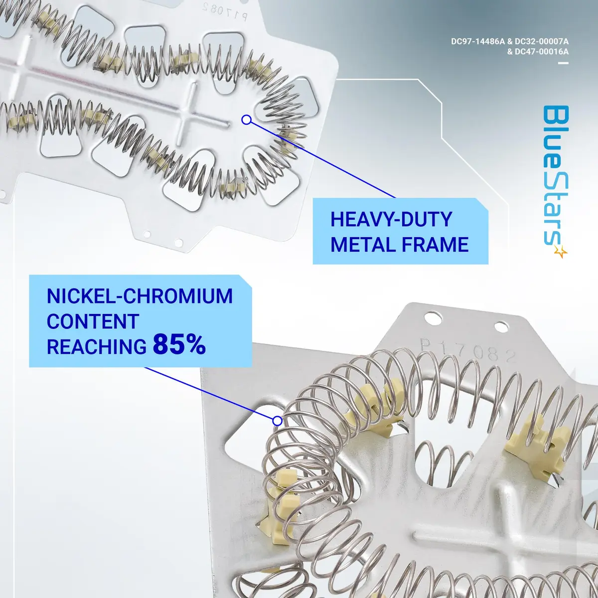 [BlueStars] Upgraded Dryer Heating Element Kit for Samsung & Kenmore | Exact Fit & Durable (70-120 chars) - view 5