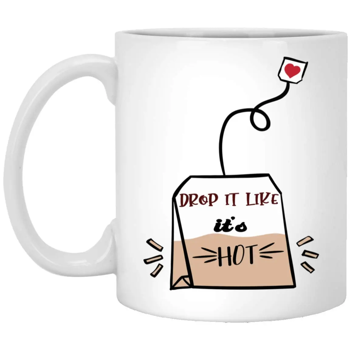 WaterAid Gifts for Life Funny 11oz Modern Ceramic Mug, Novelty Coffee Mug, Mother's Day Gift | Dishwasher & Microwave Safe - main product image