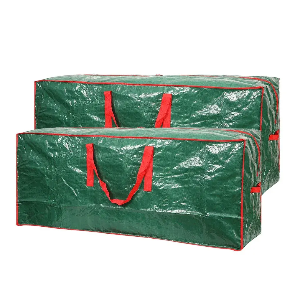 Sattiyrch Green 2 Pack Christmas Tree Storage Bag | Fits Up to 7.5ft Disassembled Trees - main product image
