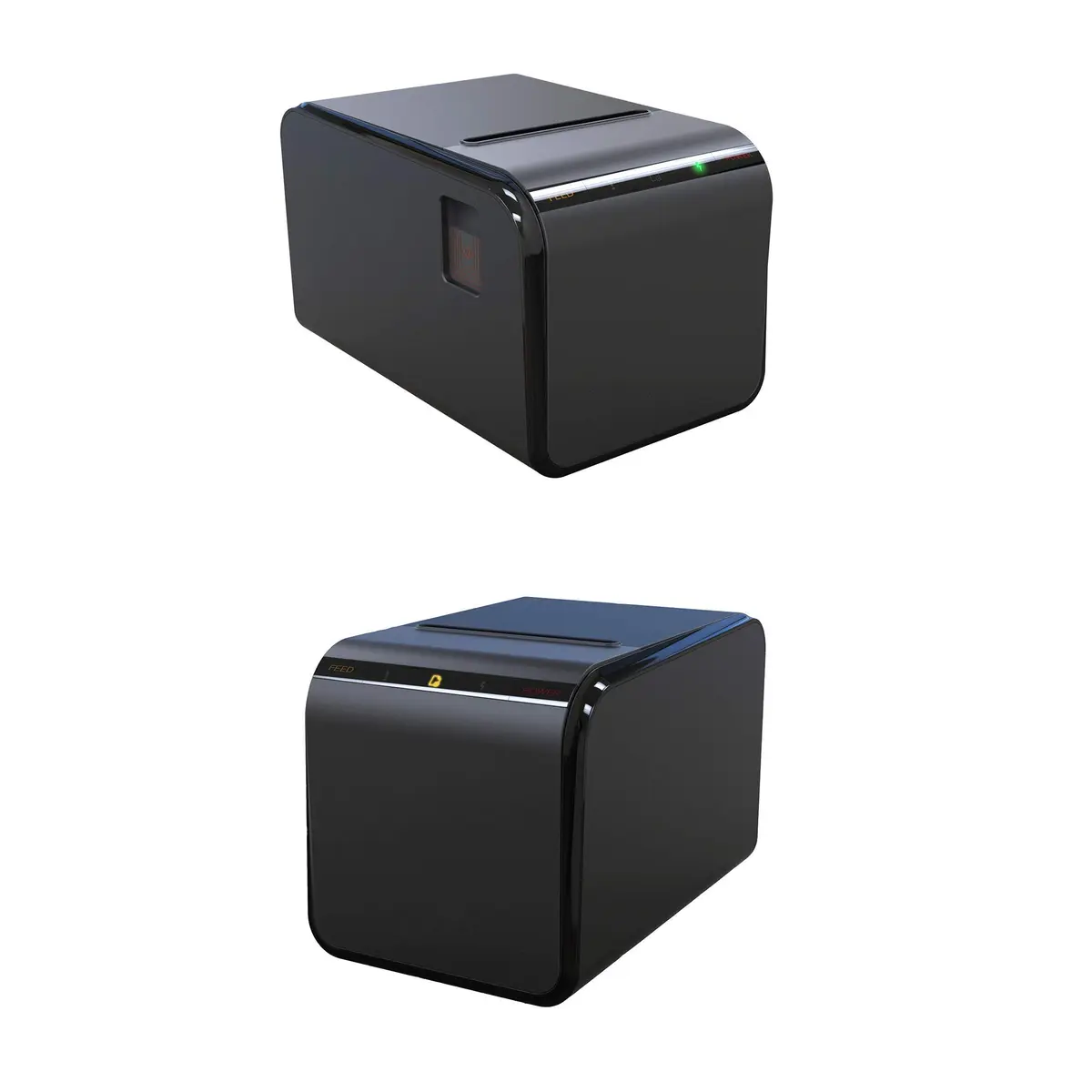 DETECK DT50P Direct Thermal Receipt Printer 58mm Paper Width, 150mm/s Speed, USB & Serial Interface | Low-Cost Thermal Printing - view 2