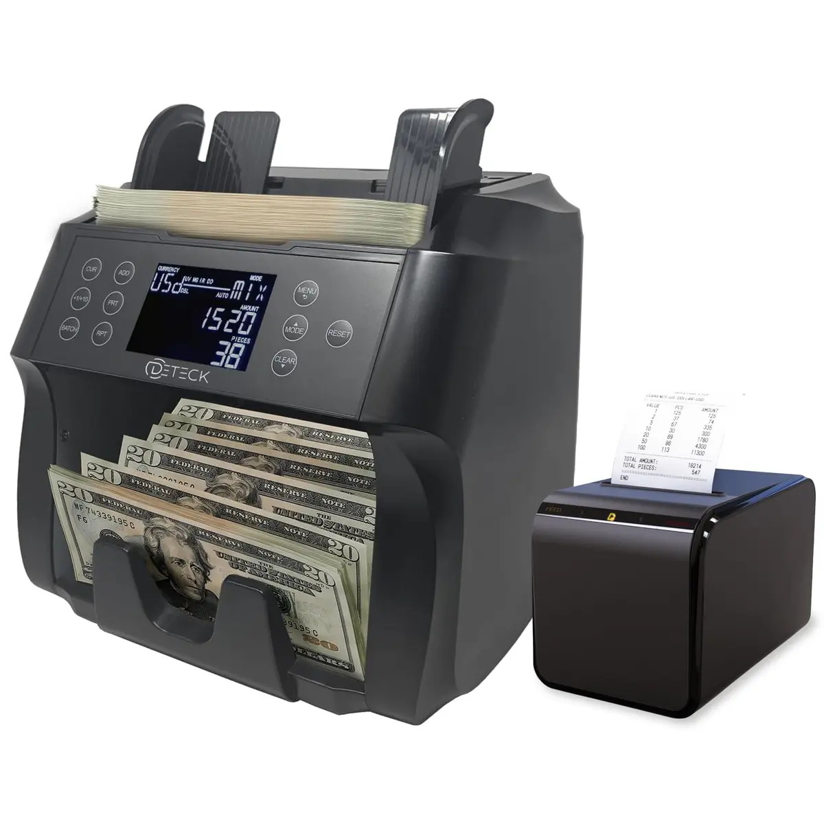 DETECK DT50P Direct Thermal Receipt Printer 58mm Paper Width, 150mm/s Speed, USB & Serial Interface | Low-Cost Thermal Printing - view 4