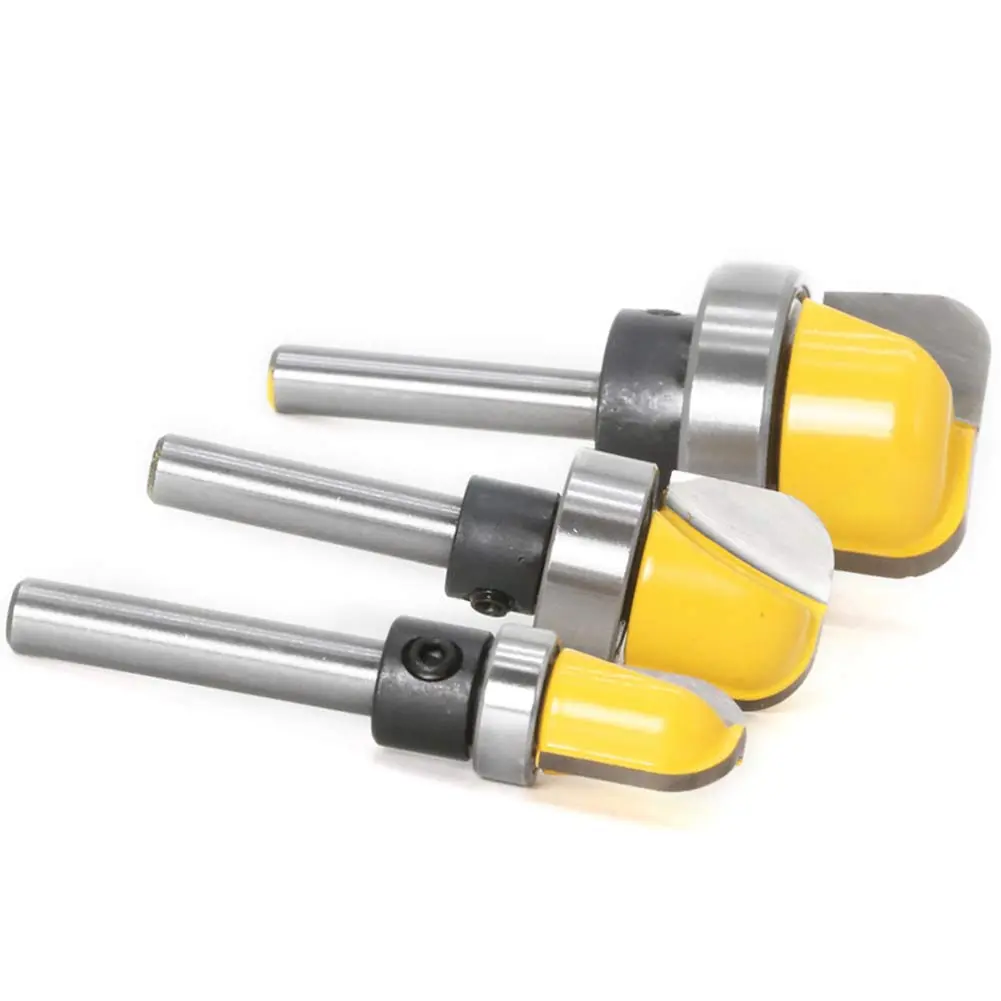 YAKAMOZ Router Bit Set 1/4" Shank | Micro-Grain Tungsten Carbide, Anti-Kickback, Precision for Woodworking - view 7