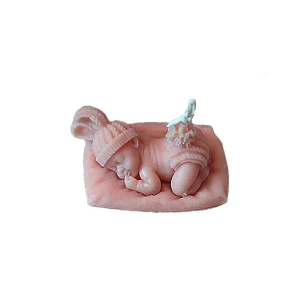 XLZSP 3D Cute Sleeping Baby Silicone Fondant Mold 10.4 cm (4.1 in) | DIY Cake Decorating Supplies - view 7