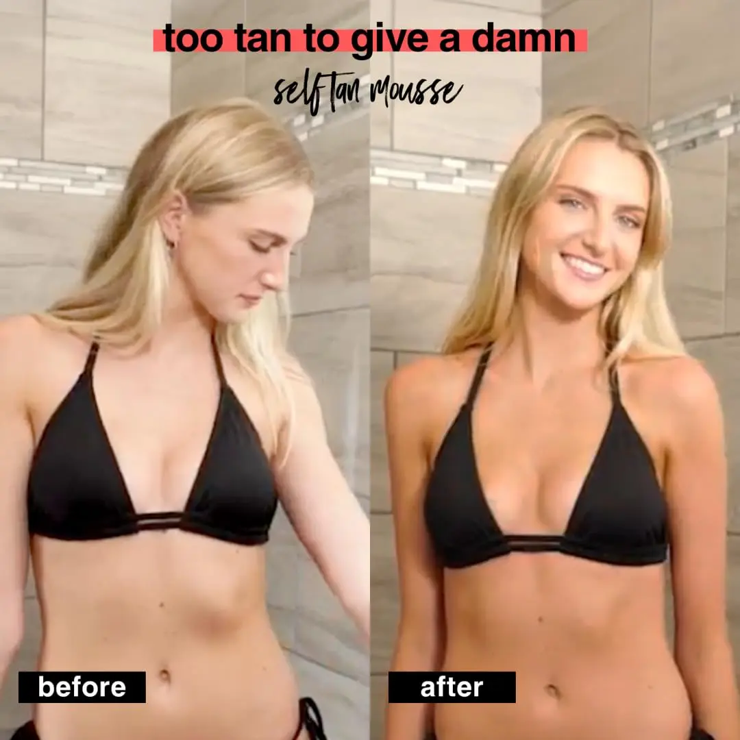 B.TAN Ultra Dark Self Tanner Mousse 197ml (6.7 Fl Oz) | 1 Hour Express Bronzing Fake Tan Foam - view 5