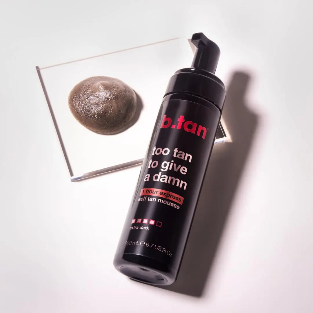 B.TAN Ultra Dark Self Tanner Mousse 197ml (6.7 Fl Oz) | 1 Hour Express Bronzing Fake Tan Foam - view 7