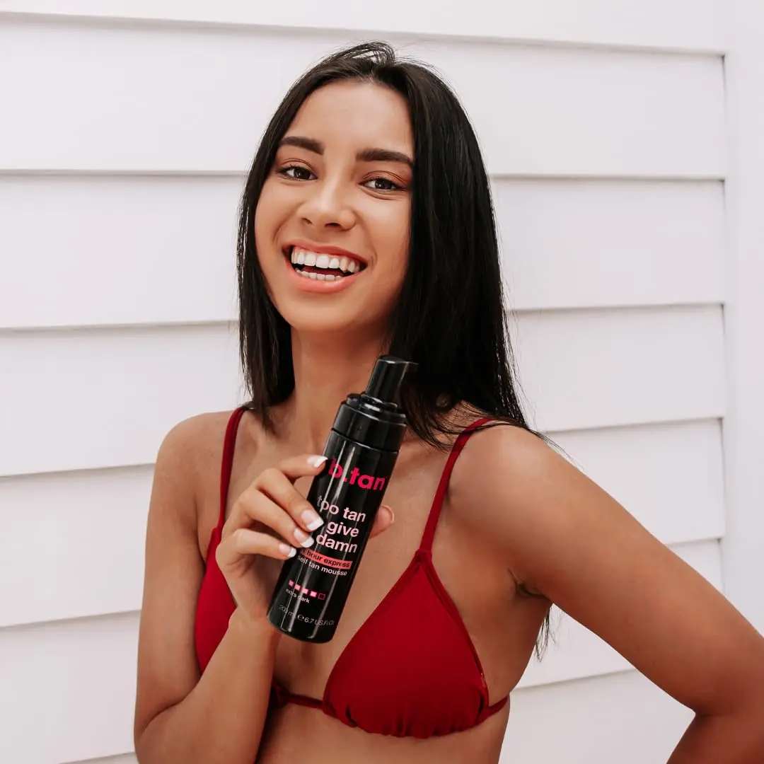 B.TAN Ultra Dark Self Tanner Mousse 197ml (6.7 Fl Oz) | 1 Hour Express Bronzing Fake Tan Foam - view 8