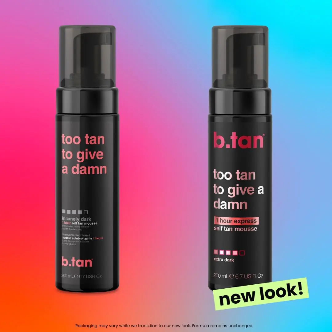 B.TAN Ultra Dark Self Tanner Mousse 197ml (6.7 Fl Oz) | 1 Hour Express Bronzing Fake Tan Foam - view 4
