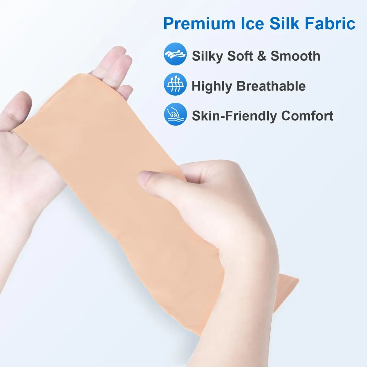 Velpeau Khaki Neck Brace Sleeve for Cervical Collar - X-Large, Breathable & Sweat-Absorbent - view 3