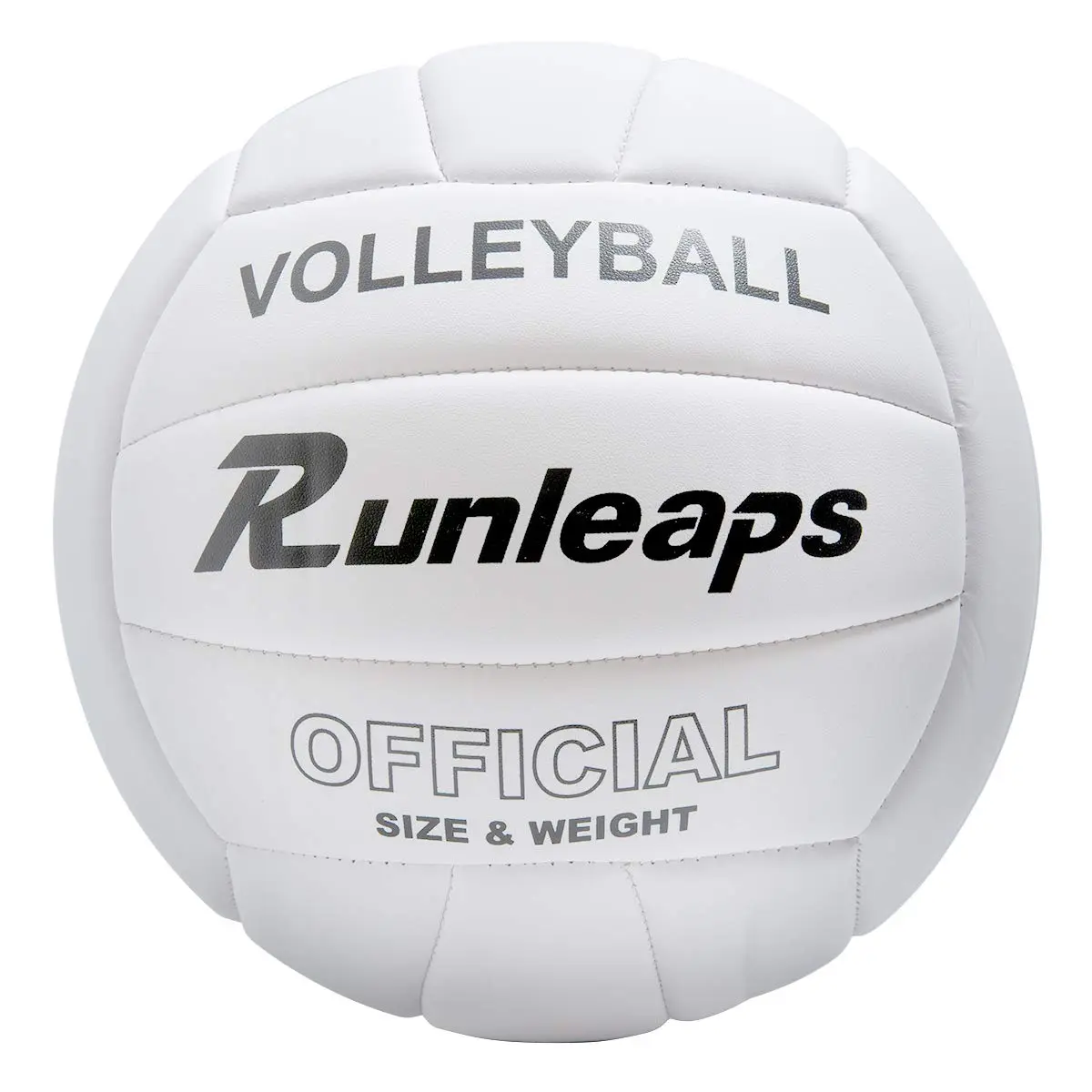 Runleaps Official Size 5 Volleyball 281 g (9.5 oz) | Indoor Outdoor Waterproof PU Leather - main product image