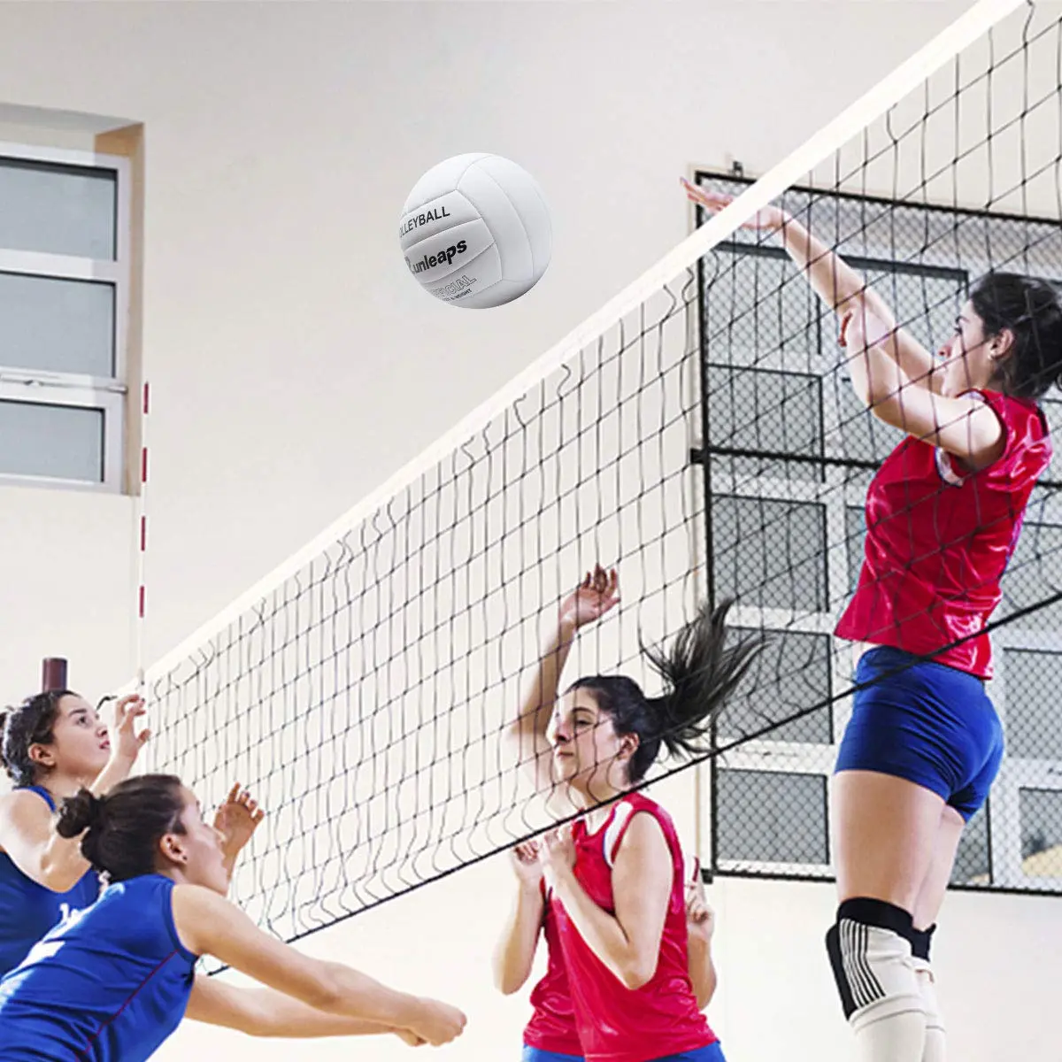 Runleaps Official Size 5 Volleyball 281 g (9.5 oz) | Indoor Outdoor Waterproof PU Leather - view 6