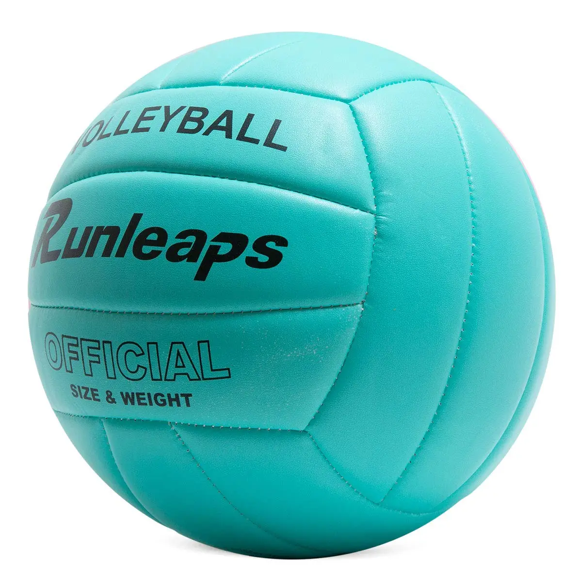 Runleaps Official Size 5 Volleyball 260g (9.5oz) | Waterproof Indoor Outdoor Blue - view 2