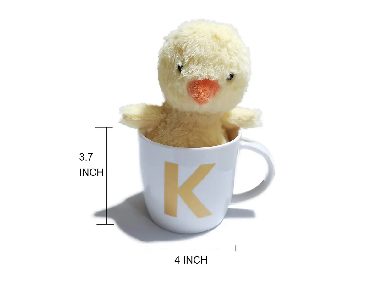 ZaH Alphabet Ceramic Coffee Mug 444ml (16 oz) | Initial Letter 'A' Mug for Women Men Boys Girls - view 2
