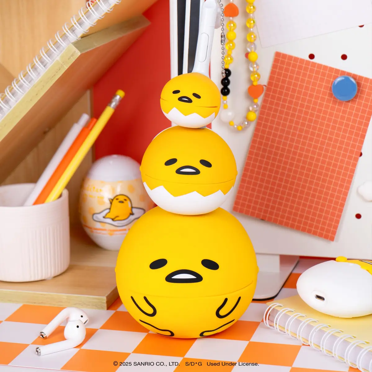 Otamatone Special Edition Sanrio Gudetama - Fun Electronic Musical Toy Synthesizer Instrument 27cm | Creative & Portable - view 8