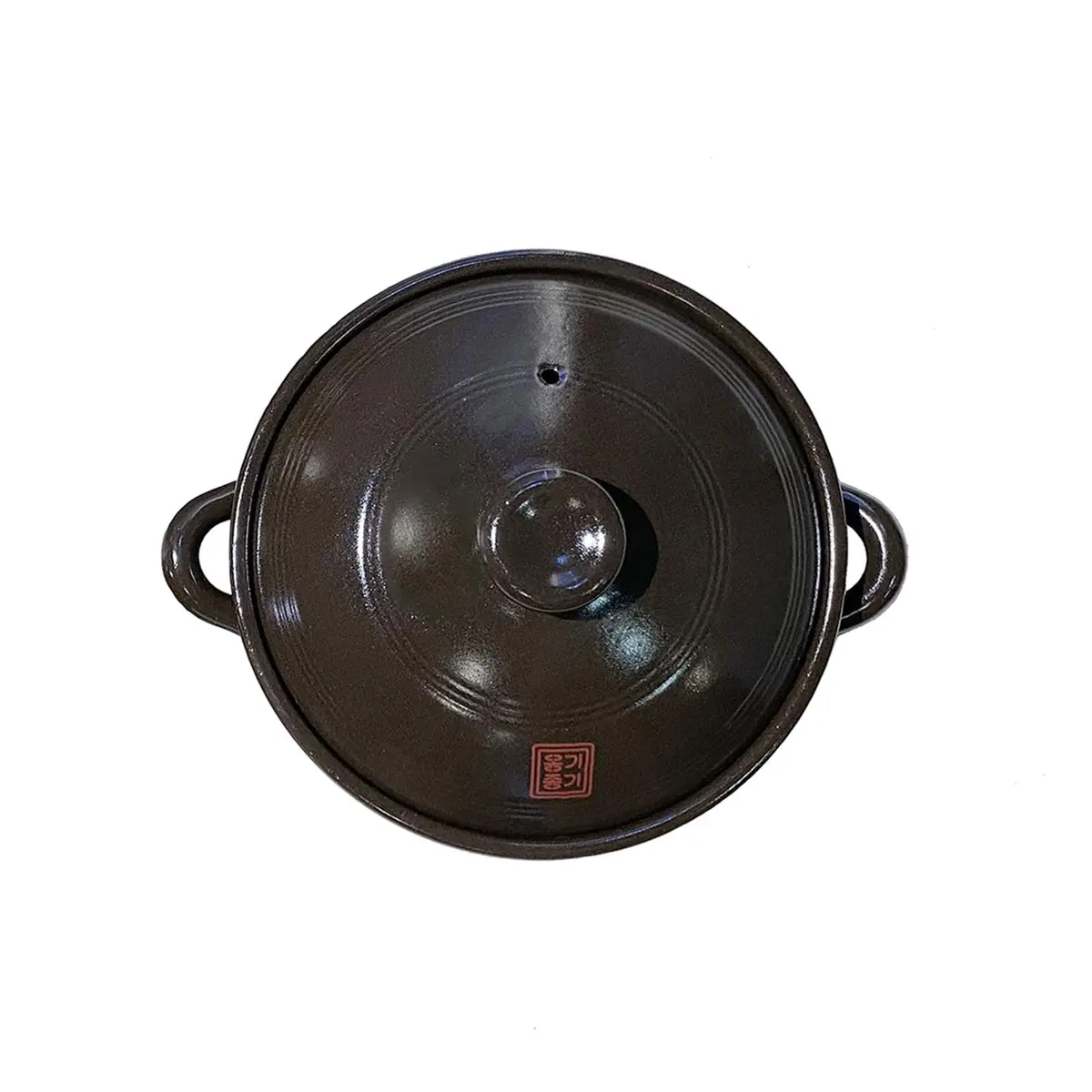 OnggiJonggi Korean Earthenware Clay Hot Pot 1100ml | Traditional Handcrafted Cooking Vessel - view 3