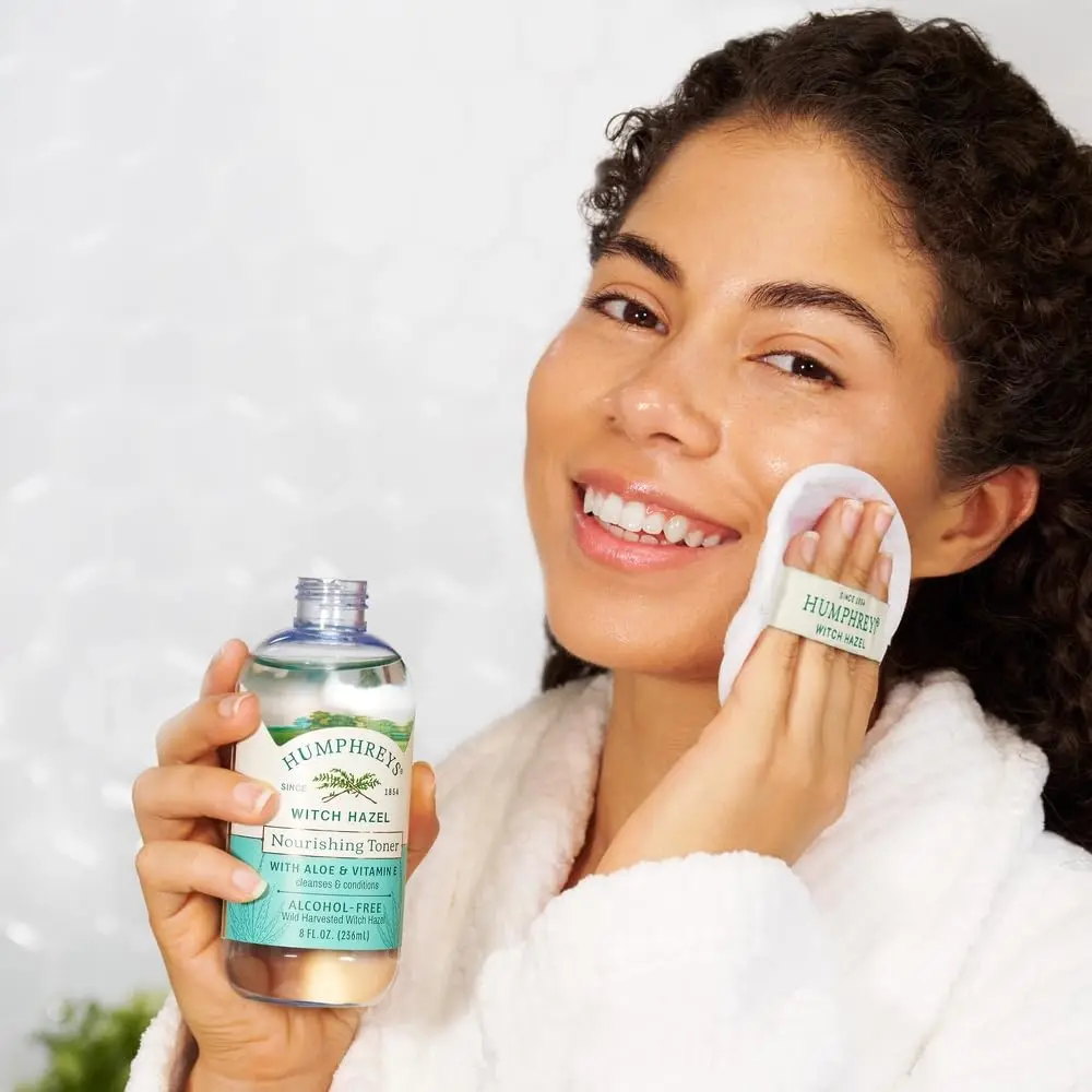 Humphreys Witch Hazel Nourishing Toner with Aloe | 8 Fl Oz | Alcohol-Free & Organic for All Skin Types - view 6