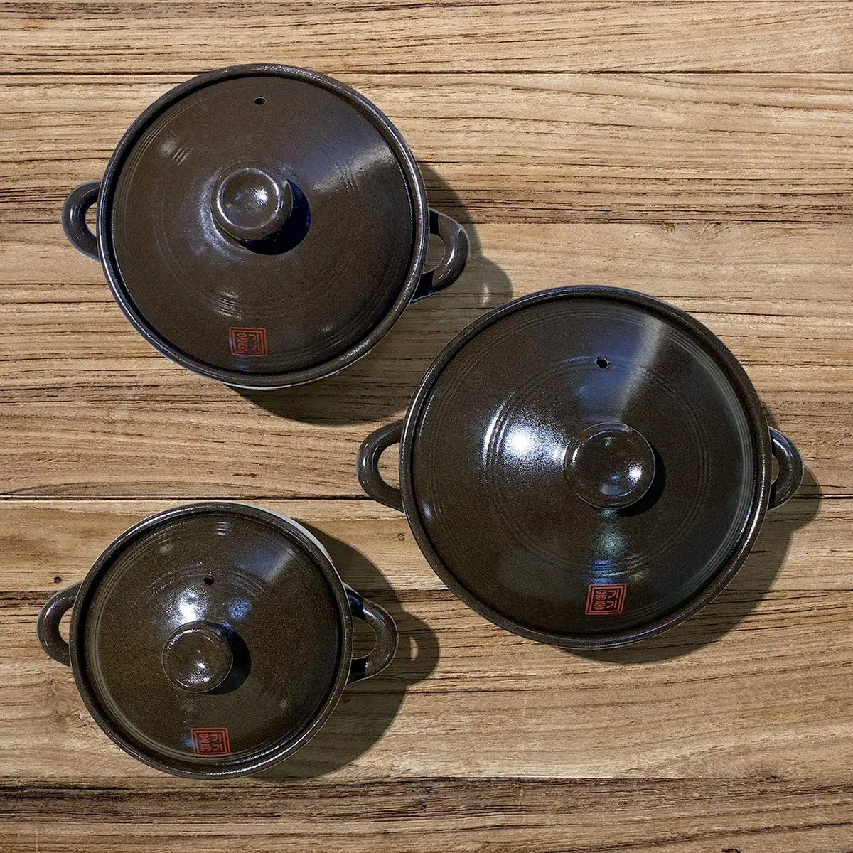 OnggiJonggi Korean Earthenware Clay Hot Pot 1400ml | Traditional Handcrafted Cooking Vessel - view 5
