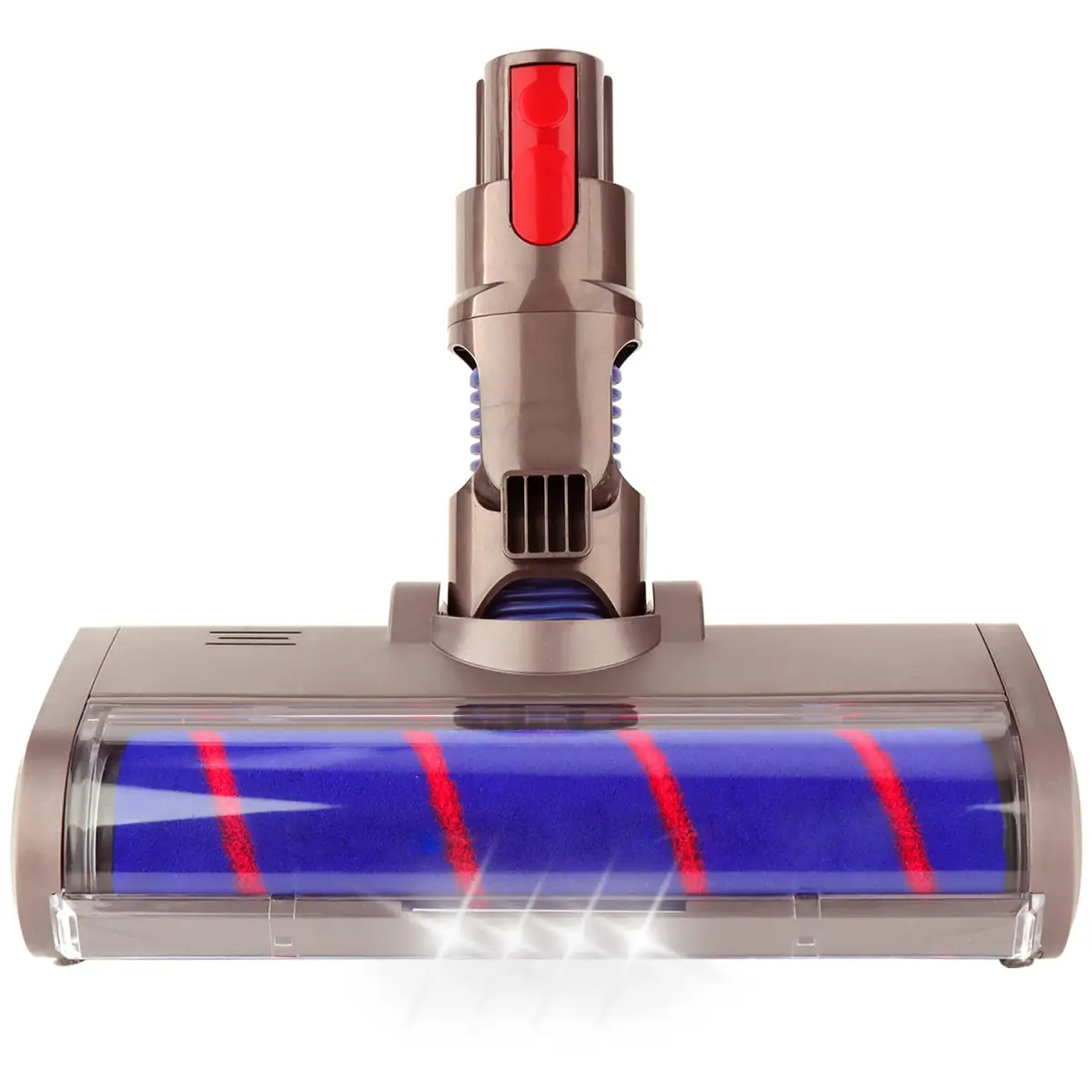 PULINKAI Soft Roller Cleaner Head for Dyson V7 V8 V10 V11 V15 Vacuum | LED Headlight for Spot Stains - view 2