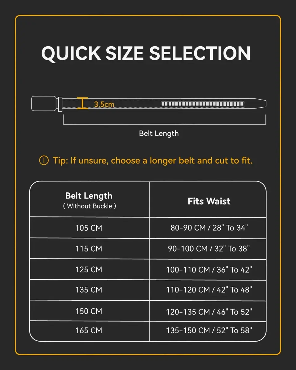 CHAOREN Click Belt Men - 1 3/8" Genuine Leather Ratchet Belt for Dress Casual, 35cm (32"-38" Waist Adjustable) - view 6